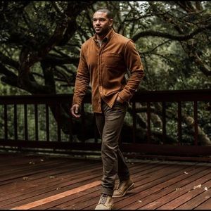 Taylor Stitch Camp Pant in heather olive twill size 31